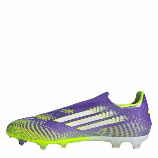 Adidas F50 League Laceless Adults Firm Ground Football Boots Purple/White Мъжки футболни бутонки
