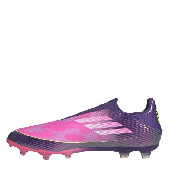 Мъжки футболни бутонки Adidas F50 League Laceless Adults Firm Ground Football Boots Purple/yellow Adidas F50 League Laceless Adults Firm Ground Football Boots Purple/yellow Мъжки футболни бутонки