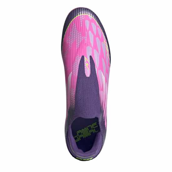 Мъжки футболни бутонки Adidas F50 League Laceless Adults Firm Ground Football Boots Purple/yellow Adidas F50 League Laceless Adults Firm Ground Football Boots Purple/yellow Мъжки футболни бутонки