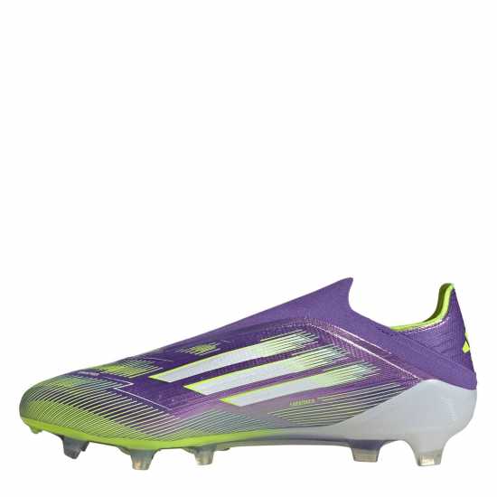 Adidas F50 Elite Laceless Adults Firm Ground Football Boots Purple/White Мъжки футболни бутонки