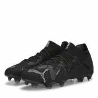 Puma Future.1 Firm Ground Football Boots Adults Black/White Футболни стоножки