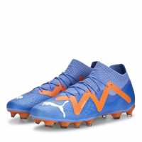 Puma Мъжки Футболни Бутонки Future.2 Firm Ground Football Boots Mens Blue/Orange Футболни стоножки