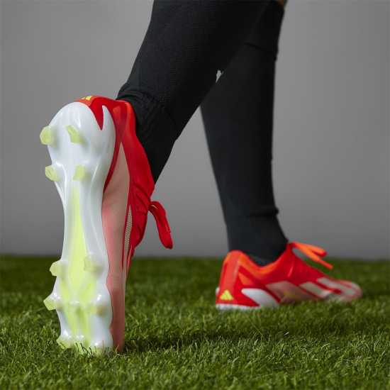 Adidas X Crazyfast Elite Firm Ground Football Boots Червен/Бял/Жълт Мъжки футболни бутонки