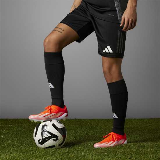 Adidas X Crazyfast Elite Firm Ground Football Boots Red/Wht/Yellow Мъжки футболни бутонки