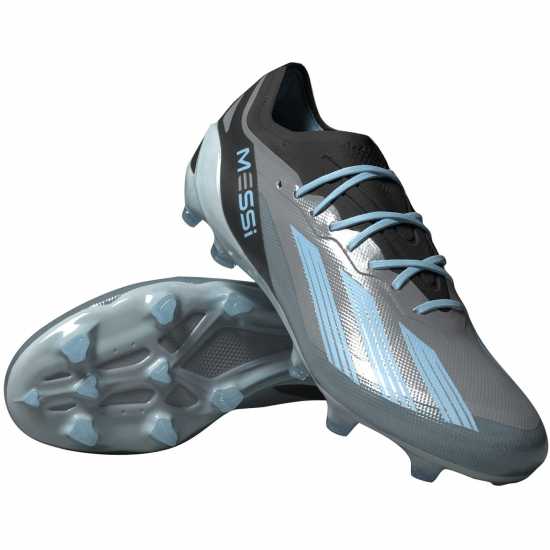 Adidas X Crazyfast Elite Firm Ground Football Boots Silver/Blue/Blk Мъжки футболни бутонки