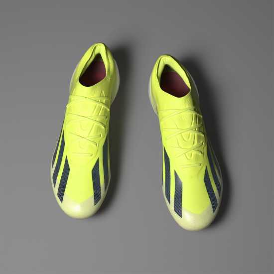 Adidas X Crazyfast Elite Firm Ground Football Boots Yellow/Blk/Wht Мъжки футболни бутонки