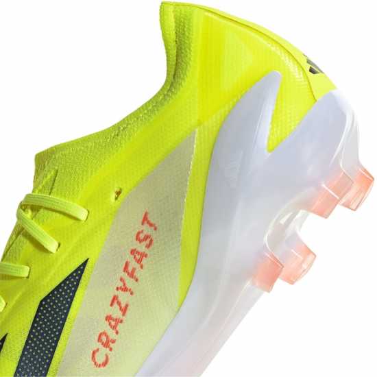 Мъжки футболни бутонки Adidas X Crazyfast Elite Firm Ground Football Boots Жълто/Черно/Бяло Adidas X Crazyfast Elite Firm Ground Football Boots Жълто/Черно/Бяло Мъжки футболни бутонки
