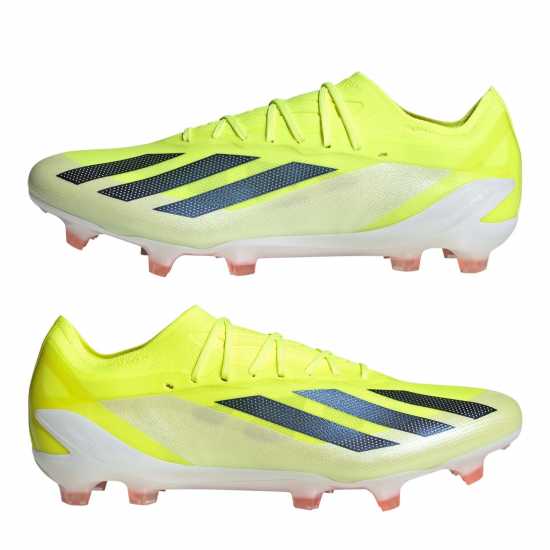 Мъжки футболни бутонки Adidas X Crazyfast Elite Firm Ground Football Boots Жълто/Черно/Бяло Adidas X Crazyfast Elite Firm Ground Football Boots Жълто/Черно/Бяло Мъжки футболни бутонки