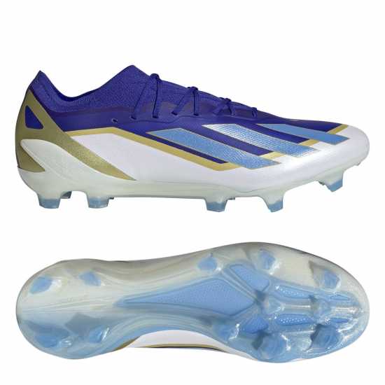 Мъжки футболни бутонки Adidas X Crazyfast Elite Firm Ground Football Boots Синьо/Бяло Adidas X Crazyfast Elite Firm Ground Football Boots Синьо/Бяло Мъжки футболни бутонки