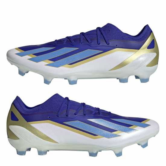 Мъжки футболни бутонки Adidas X Crazyfast Elite Firm Ground Football Boots Синьо/Бяло Adidas X Crazyfast Elite Firm Ground Football Boots Синьо/Бяло Мъжки футболни бутонки