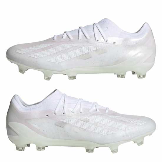 Мъжки футболни бутонки Adidas X Crazyfast Elite Firm Ground Football Boots Бяло/Бяло Adidas X Crazyfast Elite Firm Ground Football Boots Бяло/Бяло Мъжки футболни бутонки
