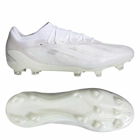 Мъжки футболни бутонки Adidas X Crazyfast Elite Firm Ground Football Boots Бяло/Бяло Adidas X Crazyfast Elite Firm Ground Football Boots Бяло/Бяло Мъжки футболни бутонки