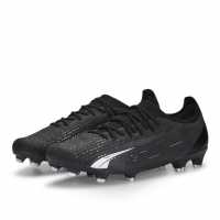 Puma Ultra.1 Firm Ground Football Boots Adults Black/White Мъжки футболни бутонки