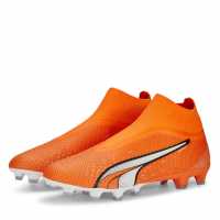 Puma Мъжки Футболни Бутонки Ultra.3 Firm Ground Football Boots Mens Orange/Blue Футболни стоножки