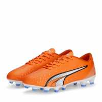 Puma Мъжки Футболни Бутонки Ultra.4 Firm Ground Football Boots Mens Orange/Blue Мъжки футболни бутонки