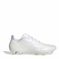 Adidas Pure.1 Firm Ground Football Boots White/White Футболни стоножки