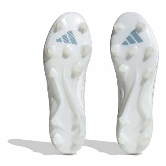 Adidas Copa Pure.1 Firm Ground Football Boots White/Blue Футболни стоножки