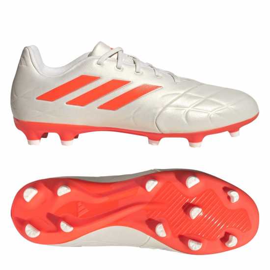 Adidas Copa Pure.3 Firm Ground Football Boots Оф Бяло/Оранжево Мъжки футболни бутонки