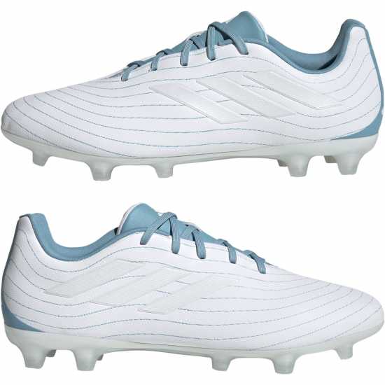 Мъжки футболни бутонки Adidas Copa Pure.3 Firm Ground Football Boots Бяло/Сиво Две Adidas Copa Pure.3 Firm Ground Football Boots Бяло/Сиво Две Мъжки футболни бутонки
