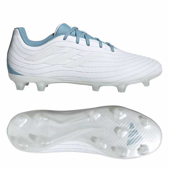 Мъжки футболни бутонки Adidas Copa Pure.3 Firm Ground Football Boots Бяло/Сиво Две Adidas Copa Pure.3 Firm Ground Football Boots Бяло/Сиво Две Мъжки футболни бутонки