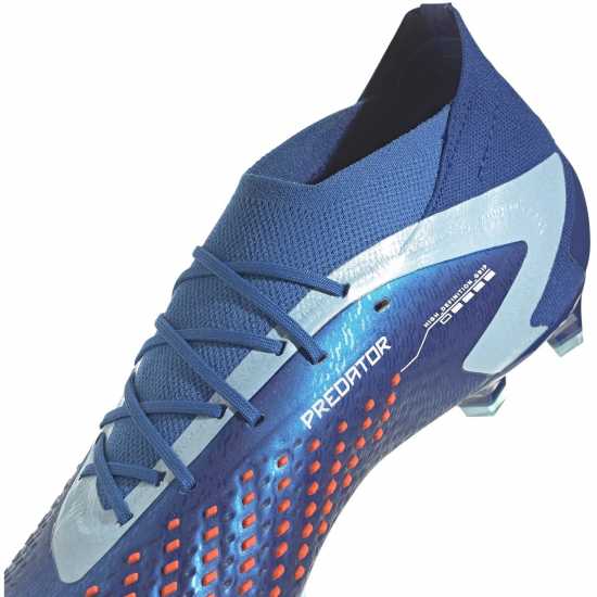 Adidas Predator .1 Firm Ground Football Boots Blue/White Мъжки футболни бутонки