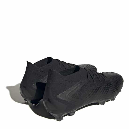 Adidas Predator .1 Firm Ground Football Boots Black/Black - Футболни стоножки