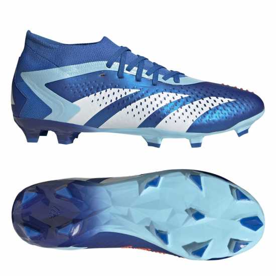 Adidas Predator Accuracy.2 Firm Ground Football Boots Blue/White Мъжки футболни бутонки