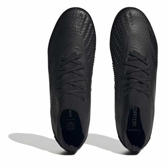 Adidas Predator Accuracy.2 Firm Ground Football Boots Black/Black Футболни стоножки