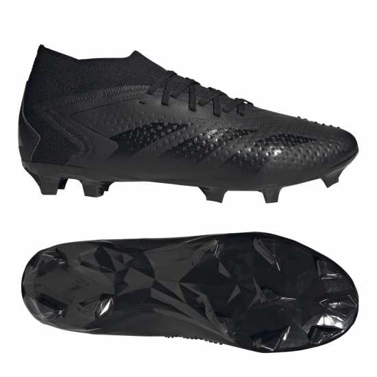 Adidas Predator Accuracy.2 Firm Ground Football Boots Black/Black Футболни стоножки