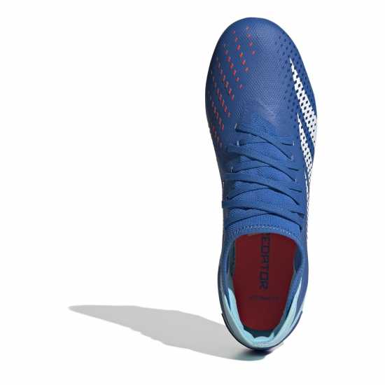 Adidas Predator Accuracy.3 Firm Ground Football Boots Blue/White Мъжки футболни бутонки