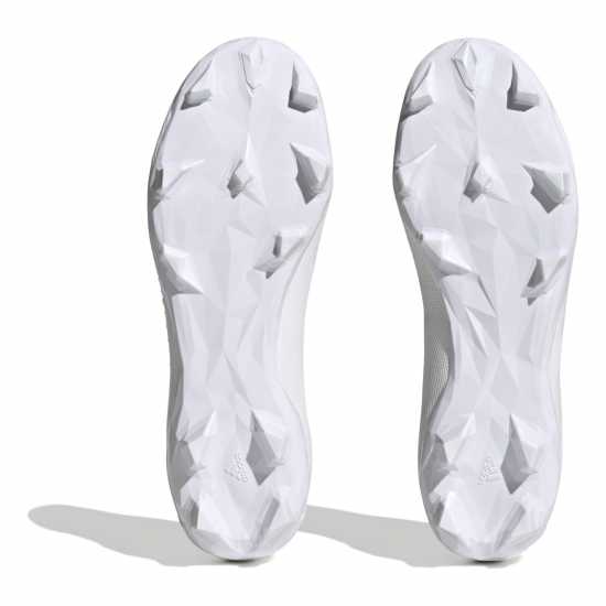 Adidas Predator Accuracy.3 Laceless Firm Ground Football Boots White/White Футболни стоножки