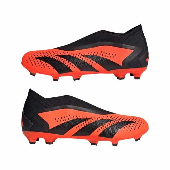 Adidas Predator Accuracy.3 Laceless Firm Ground Football Boots Orange/Black Мъжки футболни бутонки