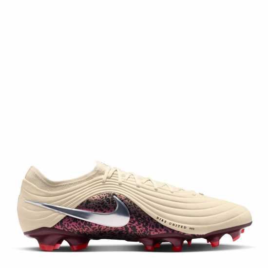 Nike Mens  Tiempo Maestro Elite Firm Ground Football Boots Burgundy/Print 