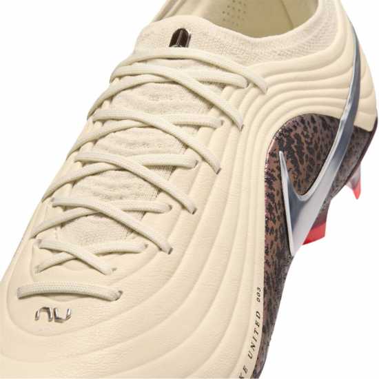 Nike Mens  Tiempo Maestro Elite Firm Ground Football Boots Burgundy/Print 