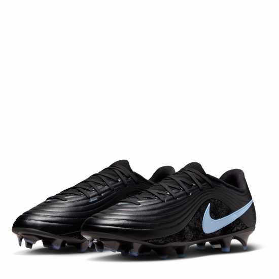Nike Tiempo Academy Adults Firm Ground Football Boots Black/Blue Nike Tiempo Academy Adults Firm Ground Football Boots Black/Blue