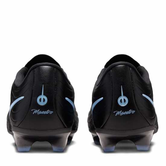 Nike Tiempo Academy Adults Firm Ground Football Boots Black/Blue Nike Tiempo Academy Adults Firm Ground Football Boots Black/Blue