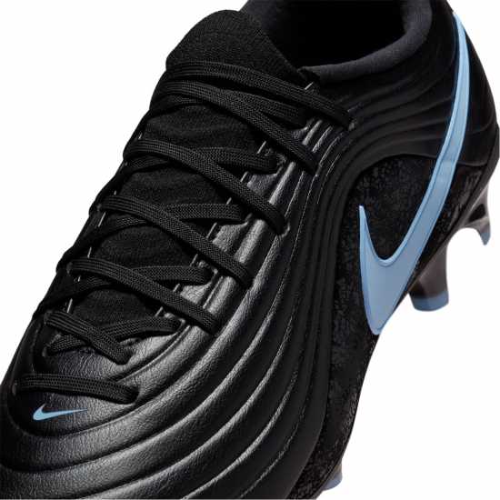 Nike Tiempo Academy Adults Firm Ground Football Boots Black/Blue Nike Tiempo Academy Adults Firm Ground Football Boots Black/Blue
