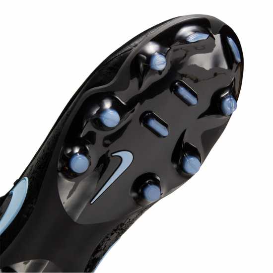 Nike Tiempo Academy Adults Firm Ground Football Boots Black/Blue Nike Tiempo Academy Adults Firm Ground Football Boots Black/Blue