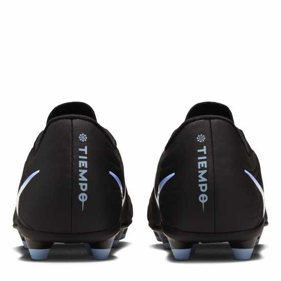 Nike Mens Tiempo Maestro Club Firm Ground Football Boots Black/Blue Nike Mens Tiempo Maestro Club Firm Ground Football Boots Black/Blue