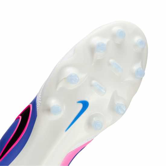 Nike Mens  Tiempo Ligera Pro Firm Ground Football Boots Blue/Wht/Pink 