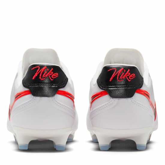Nike Mens  Tiempo Ligera Pro Firm Ground Football Boots White/Black 
