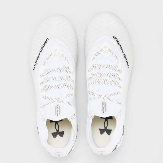 Мъжки футболни бутонки Under Armour Tm Sh C El 2 Fg Sn99 White Under Armour Tm Sh C El 2 Fg Sn99 White Мъжки футболни бутонки