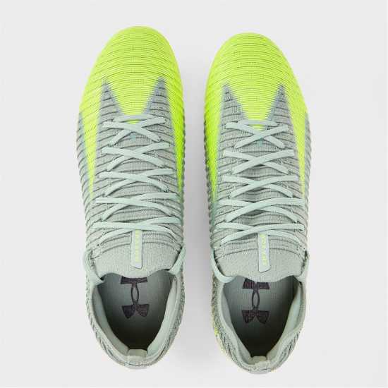 Мъжки футболни бутонки Under Armour Tm Sh C El 3 Fg Sn99 Green Under Armour Tm Sh C El 3 Fg Sn99 Green Мъжки футболни бутонки