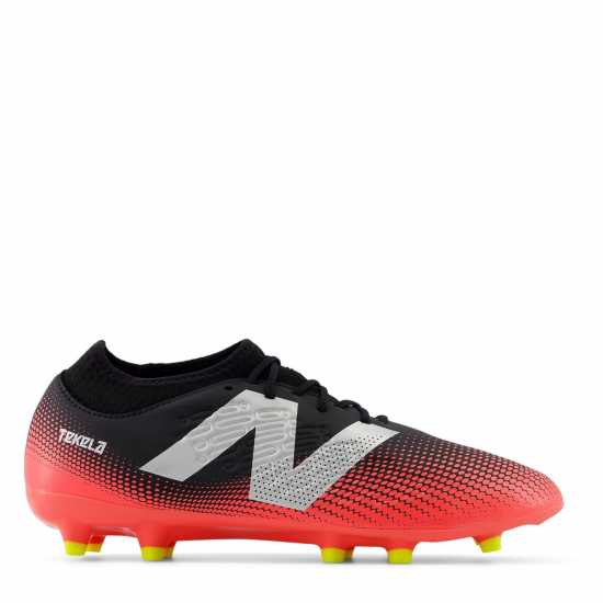 New Balance Tekela 4+ Magique Firm Ground Football Boots Черно/Червено 