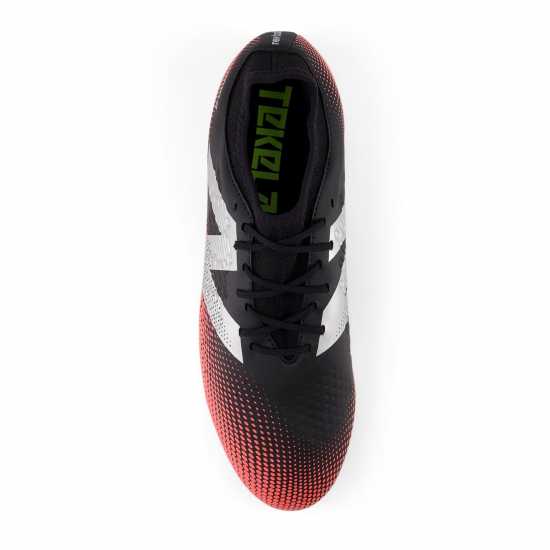 New Balance Tekela 4+ Magique Firm Ground Football Boots Черно/Червено 