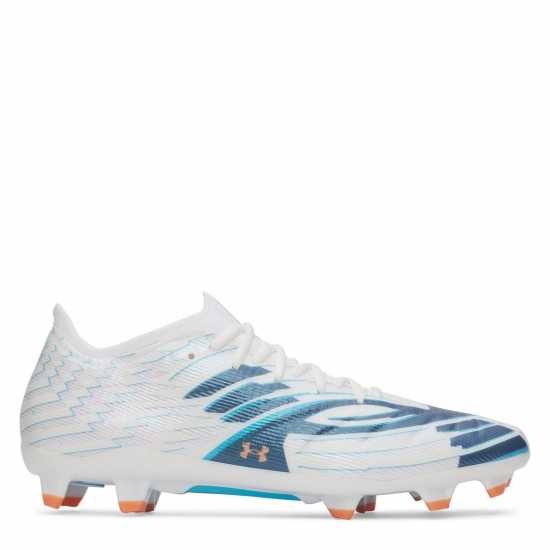 Under Armour Men's Firm Ground Football Boots Blue/White 