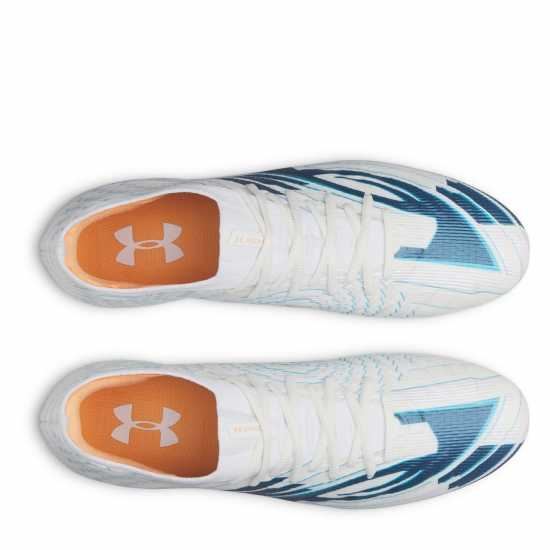 Under Armour Men's Firm Ground Football Boots Blue/White 