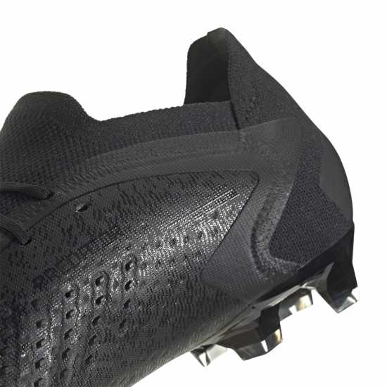 Adidas Predator .1 Low Firm Ground Football Boots Black/Black Футболни стоножки