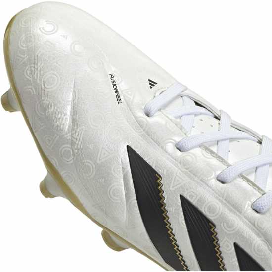 Adidas Copa Pure 3 League Firm Ground Football Boots Бяло/Черно/Злато Мъжки футболни бутонки