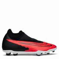 Nike Phantom Club Dri-Fit Firm Ground Football Boots Crimson/White Мъжки футболни бутонки